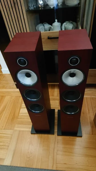 Kolumny TANIO!- BOWERS & WILKINS 704 S2 i głośnik CENTRALNY HTM 72 S2