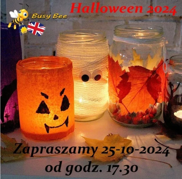 Halloween dla dzieci w Busy Bee Oświęcim 25.10.2024 od godz.17.30